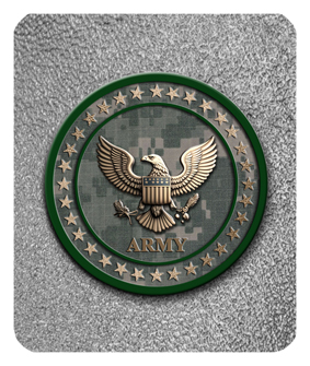 DF35 412 SH SL Army Shimmer Silver